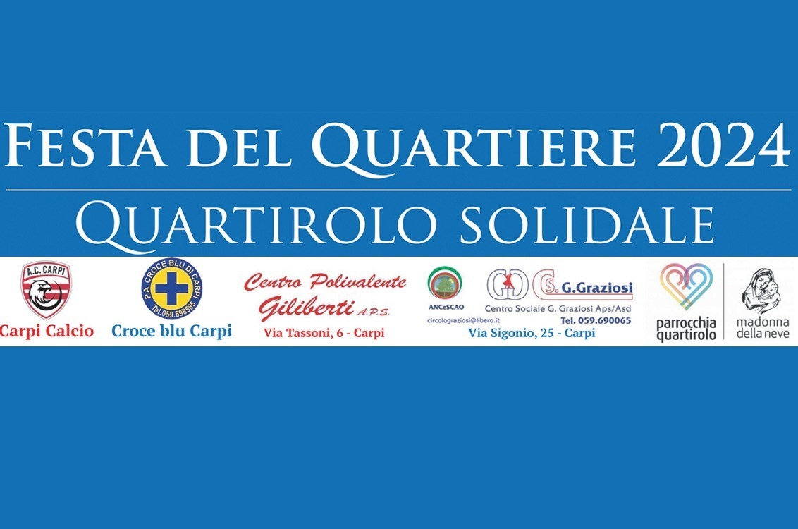 Festa del quartiere 2024 Quartirolo solidale